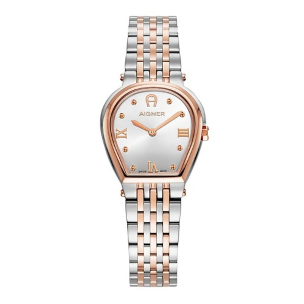 Aigner Dogna Women's Watch – Grey Sunray Dial, Stainless Steel