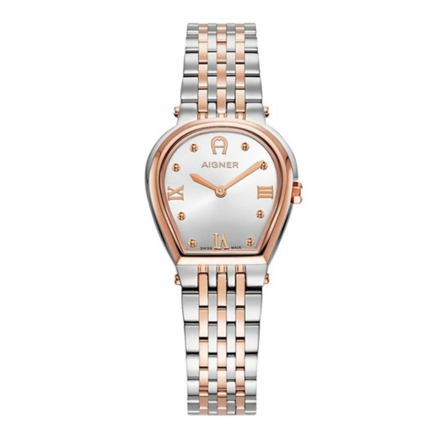 Aigner Dogna Women's Watch – Grey Sunray Dial, Stainless Steel
