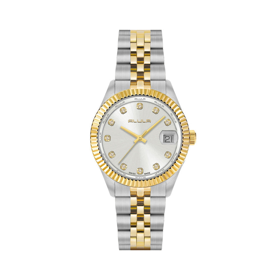 Alula 32mm Women's Watch – Silver Dial