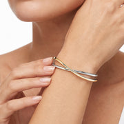 Woman Bold Trendy Steel Bangle