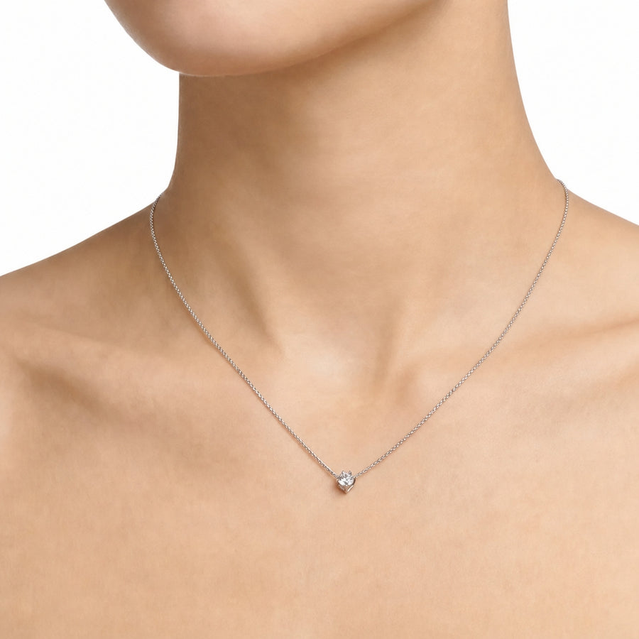 Woman B-Classic Silver 925 Necklace
