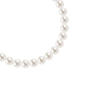 Woman B-Classic White Gold Pearls 18K Bracelet