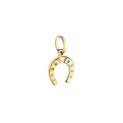 Woman Ciondoli Gold Horseshoe 18K Pendant