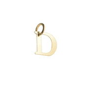Woman Letter "D" Gold 18K Pendant