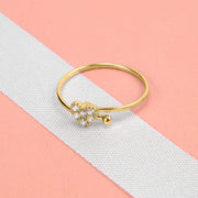 Kids B-Baby Gold Heart 18K Ring
