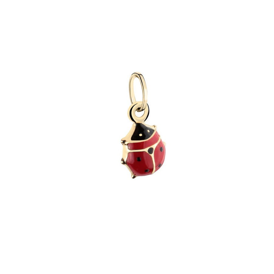 Kids B-Baby Gold Lady Bug 18K Pendant