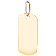 Woman Memory Gold 18K Pendant