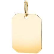 Woman Memory Gold 18K Pendant