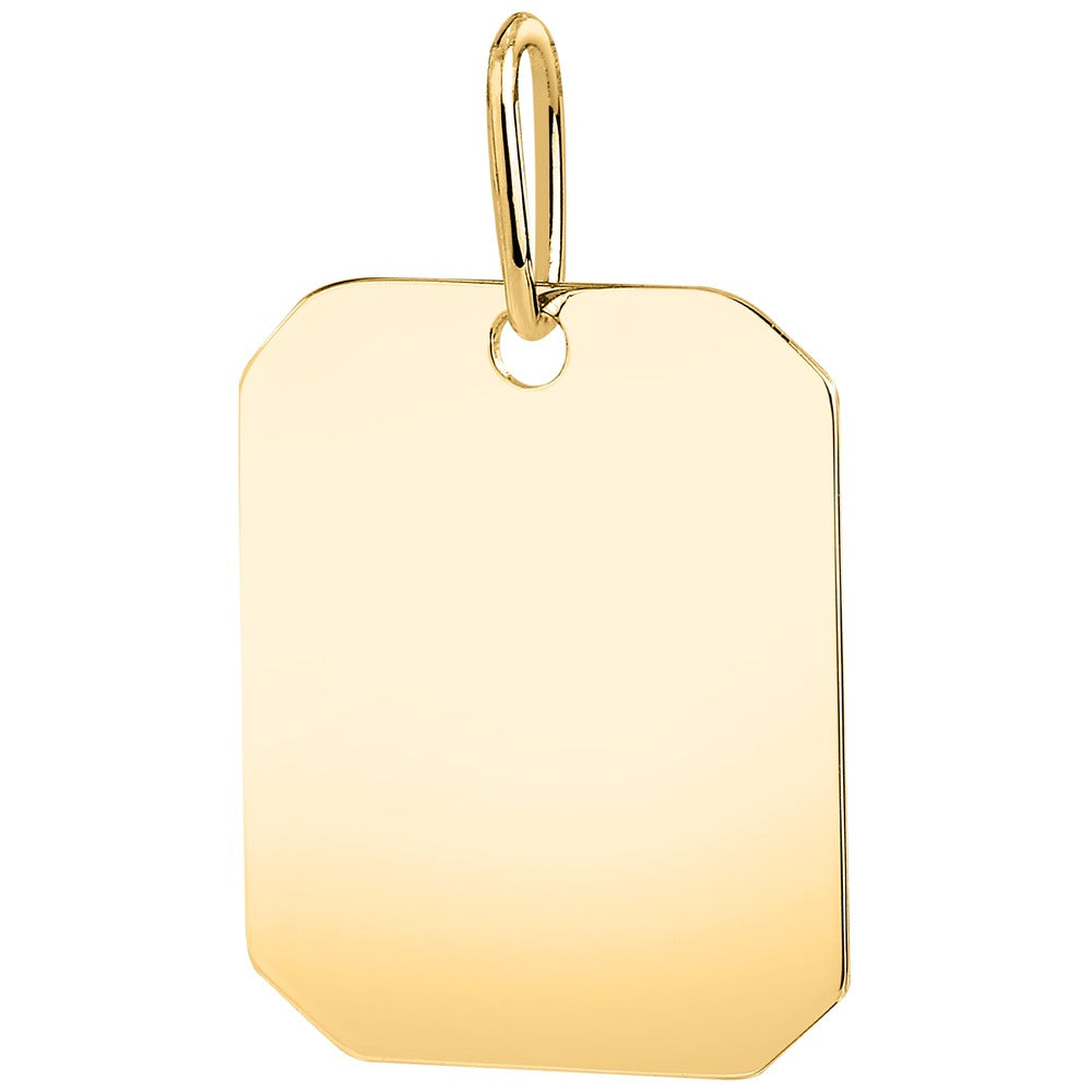 Woman Memory Gold 18K Pendant