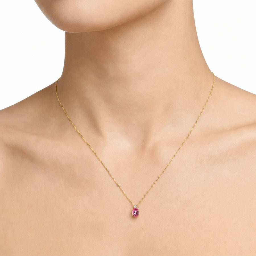 Woman Magia Stones 18K Necklace