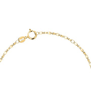 Woman Teen Gold Butterfly 18K Bracelet