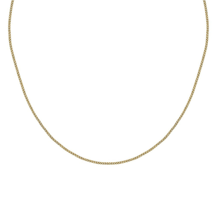 Women Popcorn 18K Necklace