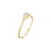 Woman Promessa Damore Engagement 18K Ring