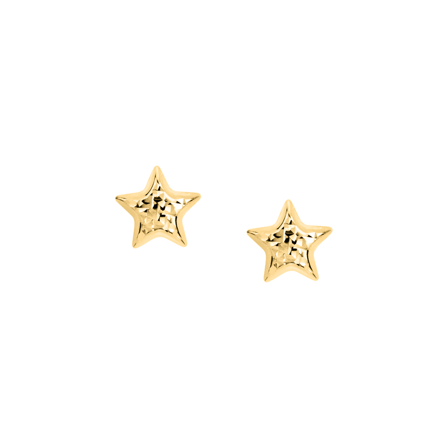 Woman B-Classic Gold Anniversary 18K Earrings