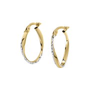Woman Creole Gold Anniversary 18K Earrings