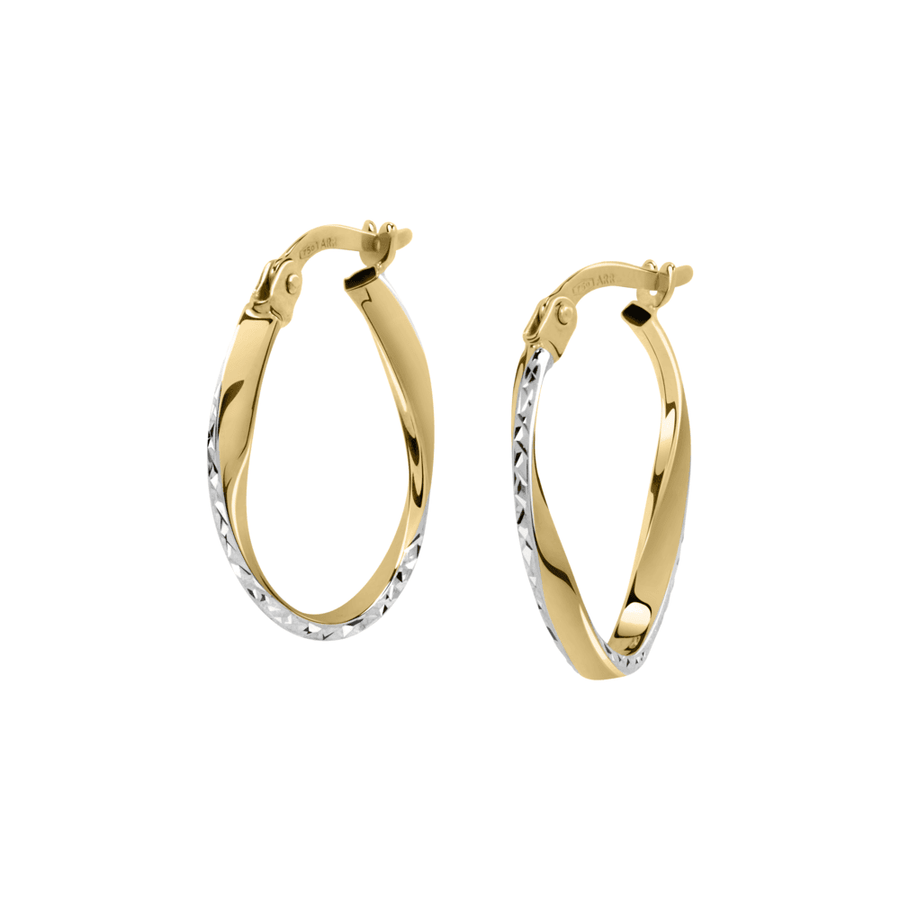 Woman Creole Gold Anniversary 18K Earrings