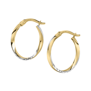 Woman Creole Gold Anniversary 18K Earrings