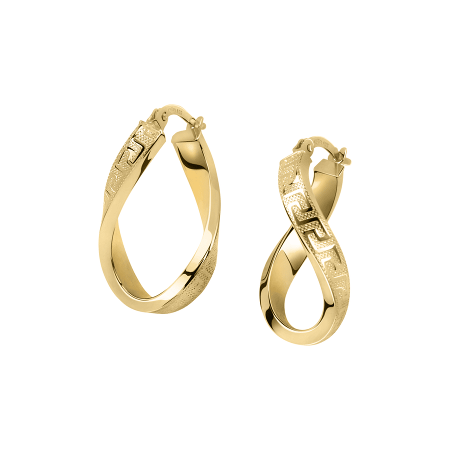 Woman Creole Gold Anniversary 18K Earrings