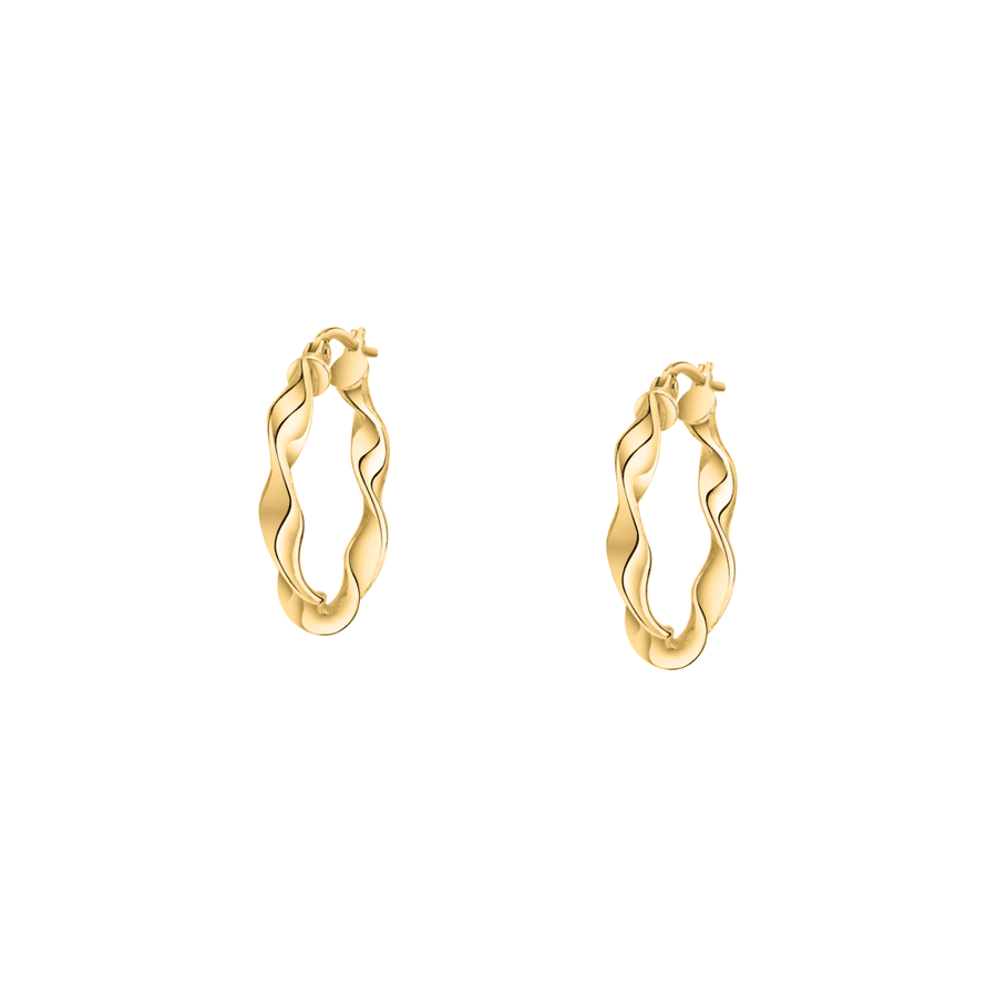 Woman Creole Gold Anniversary 18K Earrings