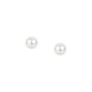 Woman B-Classic Gold Pearls 18K Earrings