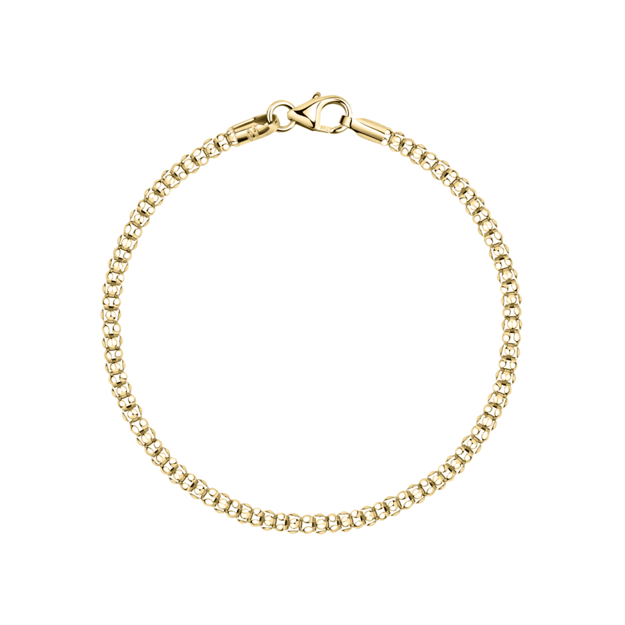 Woman Popcorn Gold 18K Bracelet