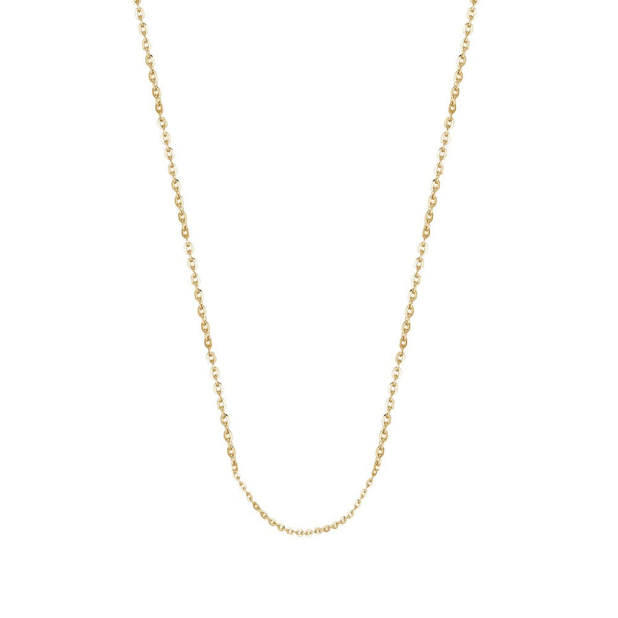 Woman Rolo Gold Anniversary 18K Chain