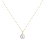Woman B-Classic Gold Pearls 18K Necklace