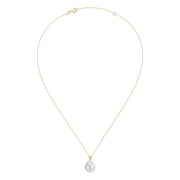 Woman B-Classic Gold Pearls 18K Necklace