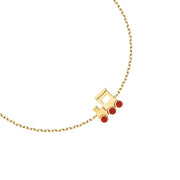Kids B-Baby Gold Train 18K Bracelet