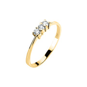 Woman Infinity Diamonds 18K Ring