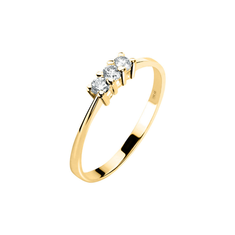 Woman Infinity Diamonds 18K Ring