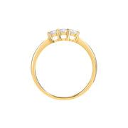 Woman Infinity Diamonds 18K Ring