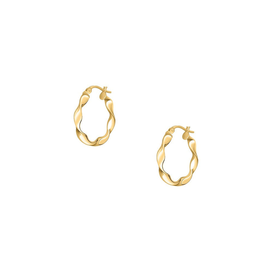 Woman Creole Gold Anniversary 18K Earrings