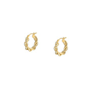 Woman Creole Gold Anniversary 18K Earrings