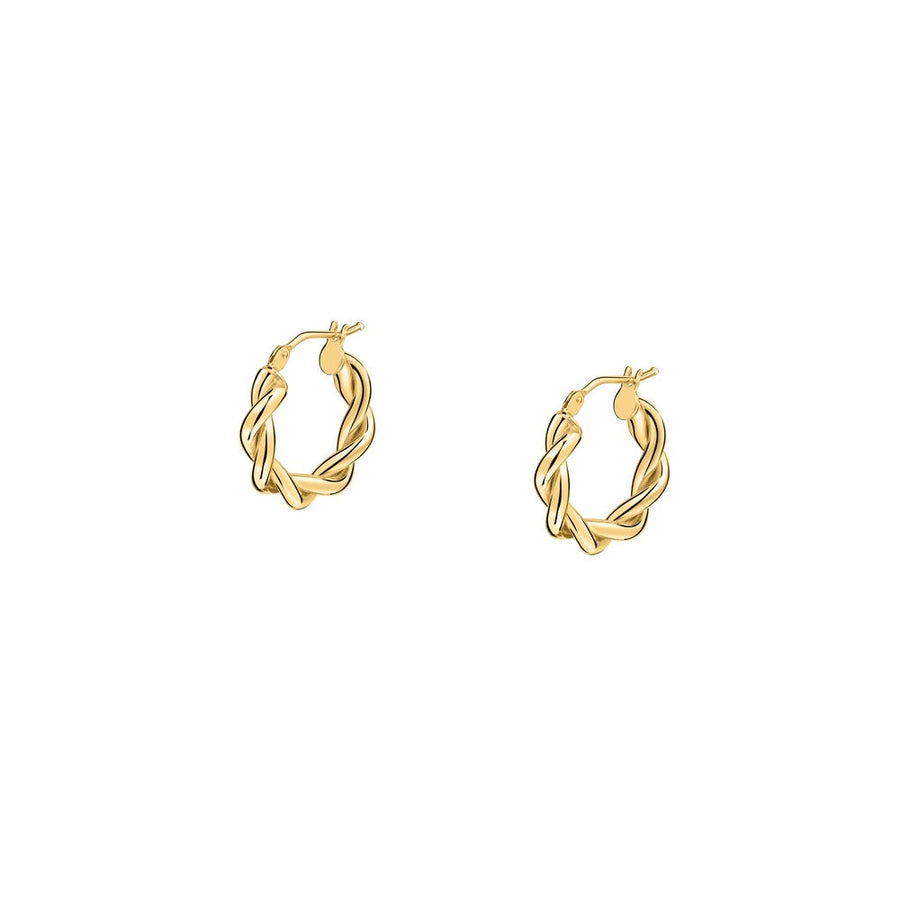 Woman Creole Gold Anniversary 18K Earrings