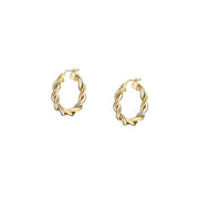 Woman Creole Gold Anniversary 18K Earrings