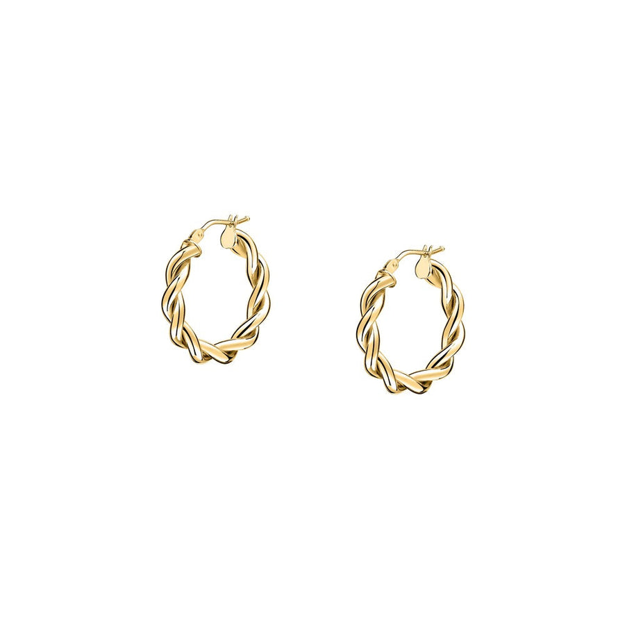 Woman Creole Gold Anniversary 18K Earrings