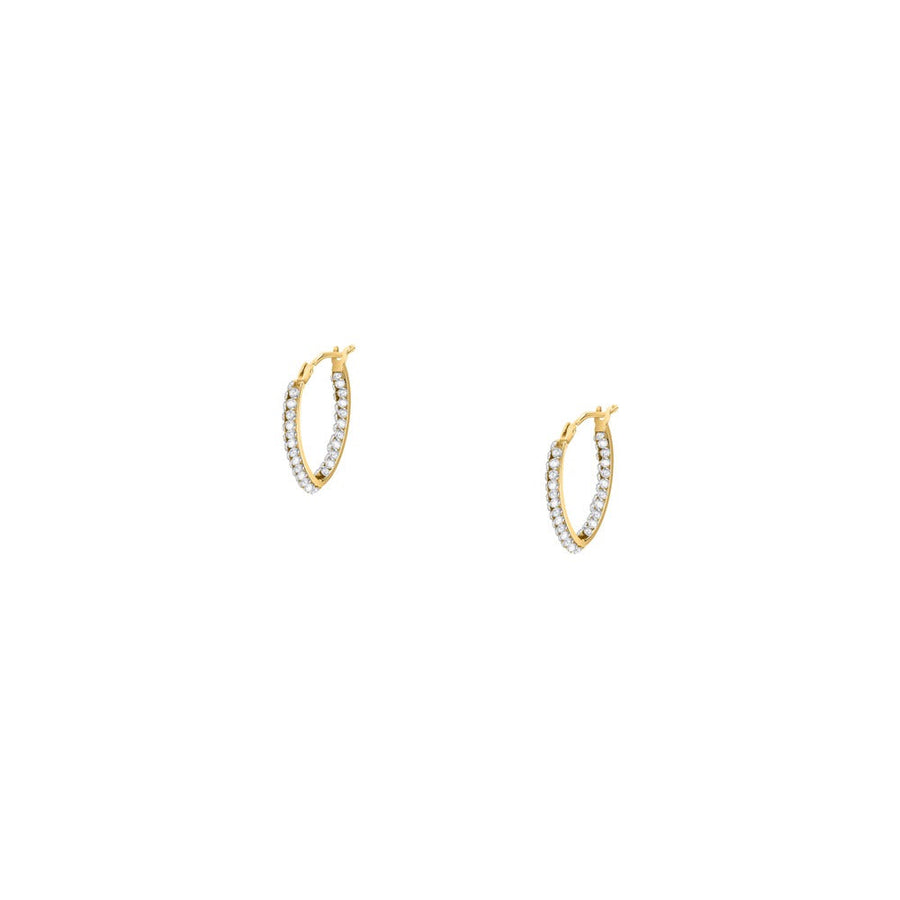 Woman Creole Gold Anniversary 18K Earrings