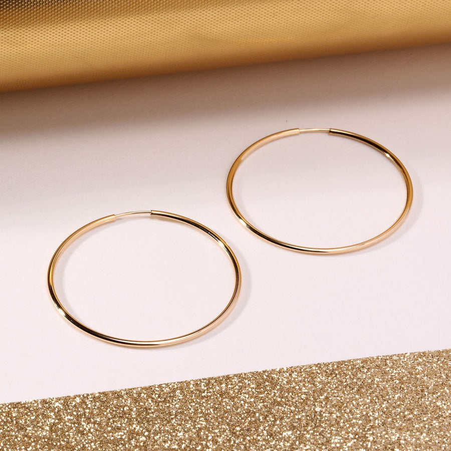 Woman Creole Gold Anniversary 18K Earrings
