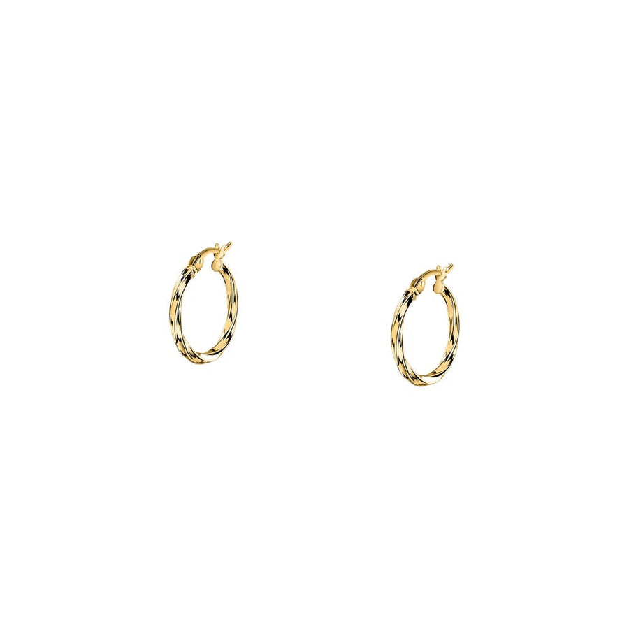 Woman Creole Gold Anniversary 18K Earrings
