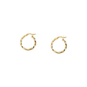 Woman Creole Gold Anniversary 18K Earrings