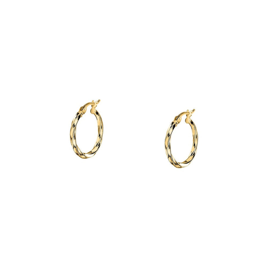 Woman Creole Gold Anniversary 18K Earrings