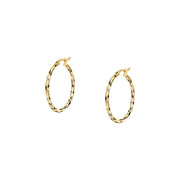 Woman Creole Gold Anniversary 18K Earrings