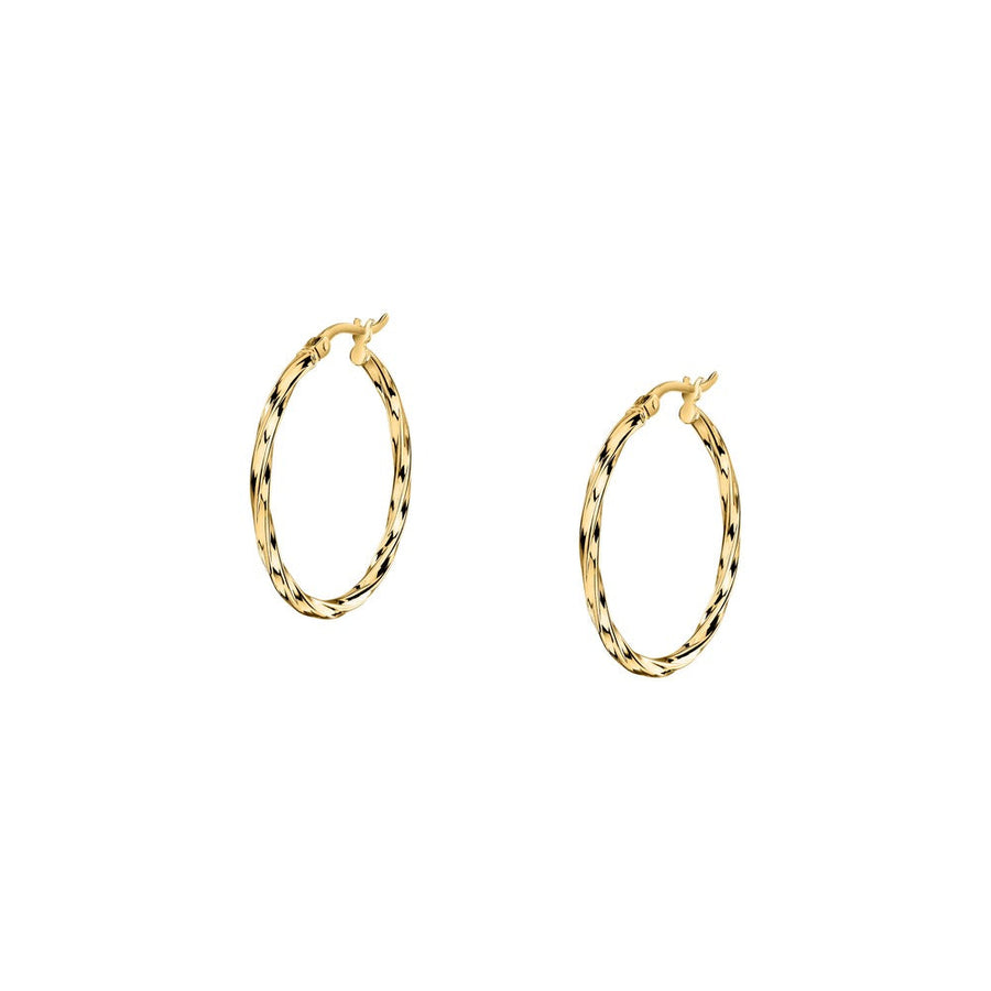Woman Creole Gold Anniversary 18K Earrings