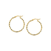 Woman Creole Gold Anniversary 18K Earrings