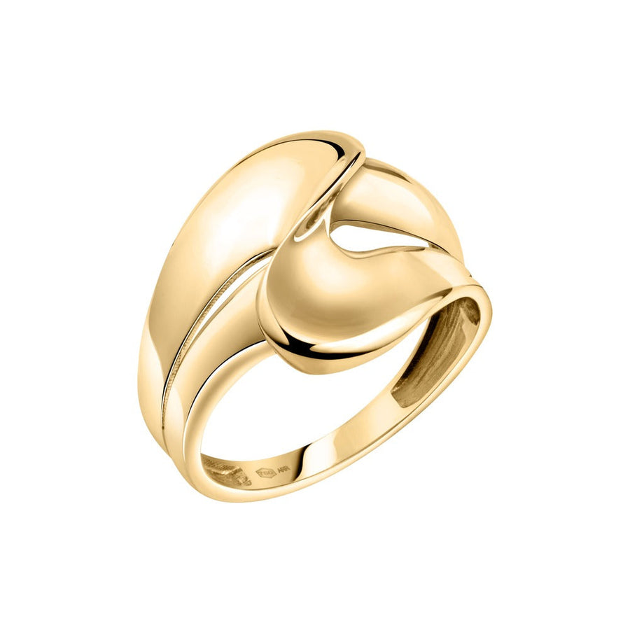 Woman Intreccio Gold 18K Ring