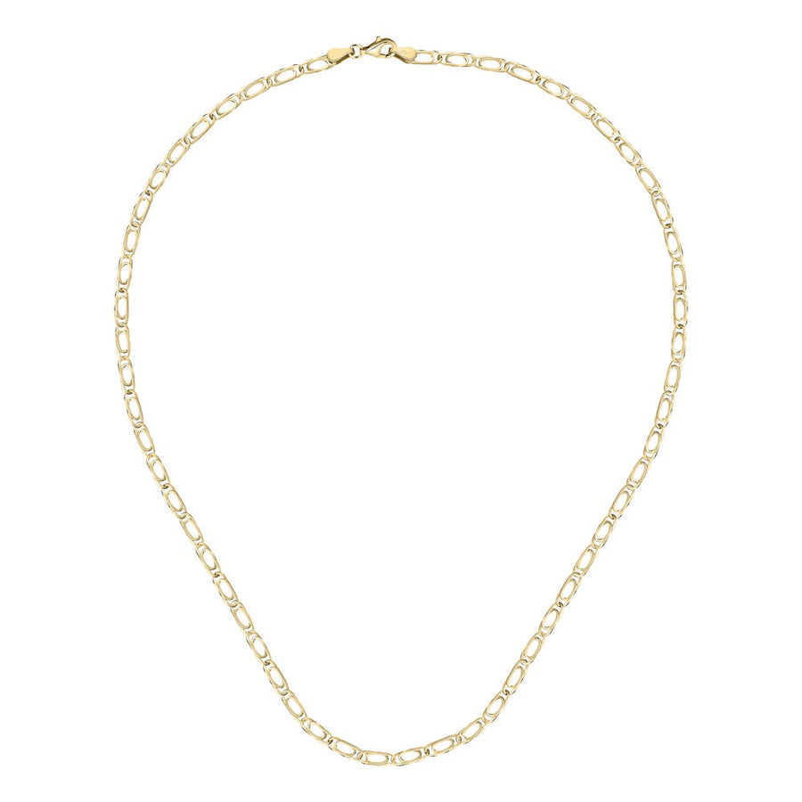 Man Incavallata Gold Man 18K Chain