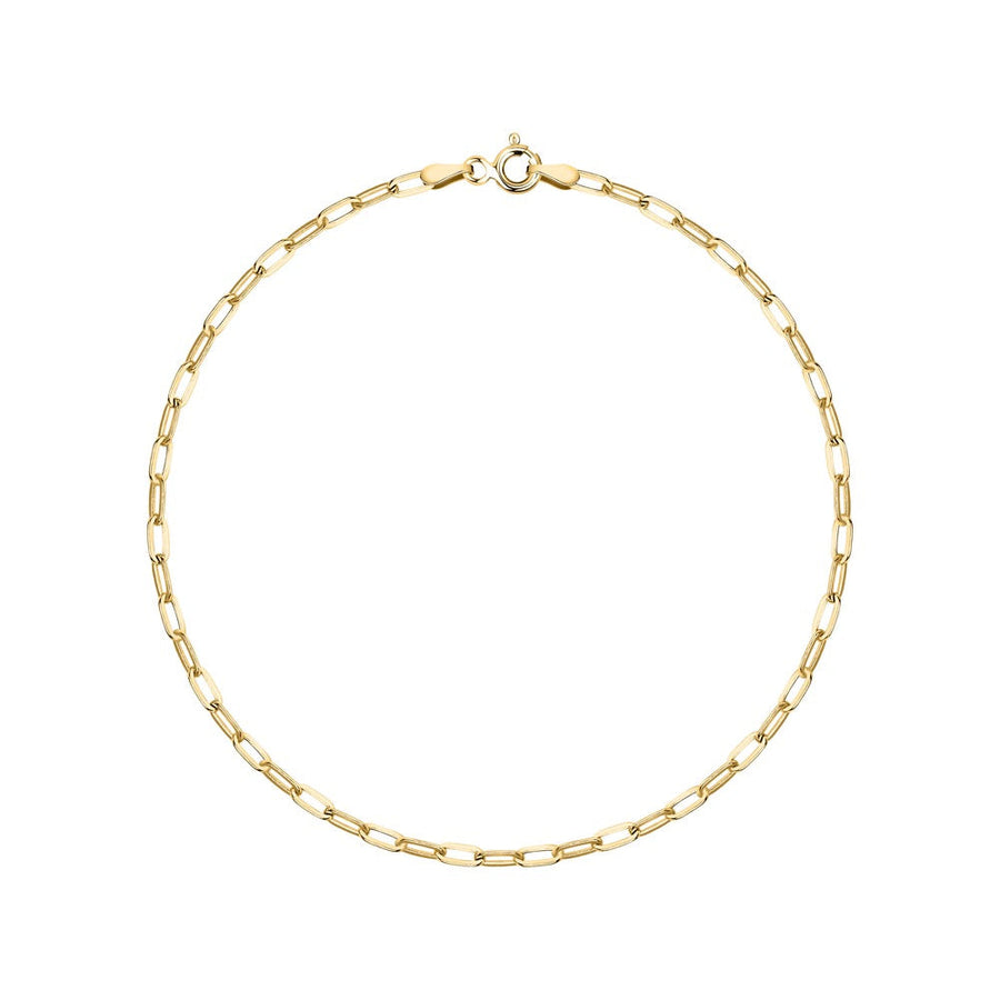 Man Rettangolare Gold 18K Bracelet