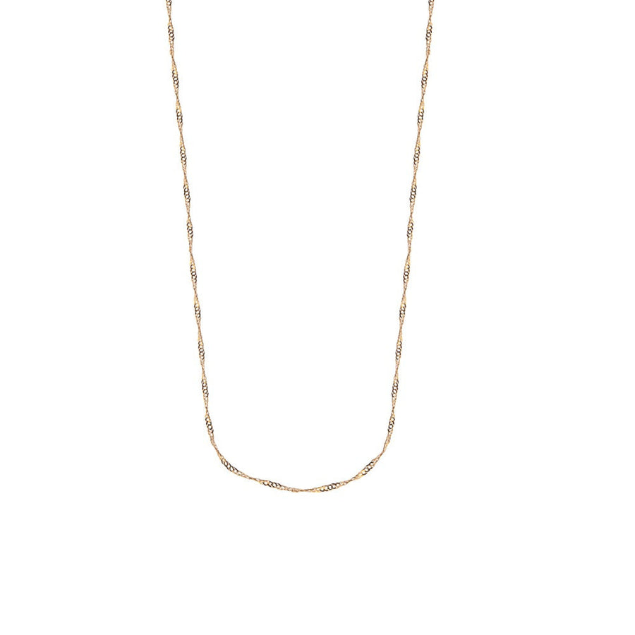 Woman Singapore Gold Anniversary 18K Chain