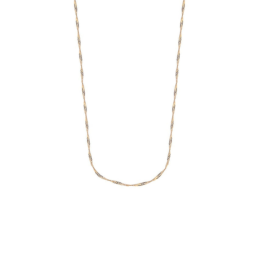 Woman Singapore Gold Anniversary 18K Chain
